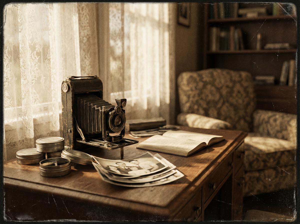 17c胶片生活影像-复古相机与胶卷